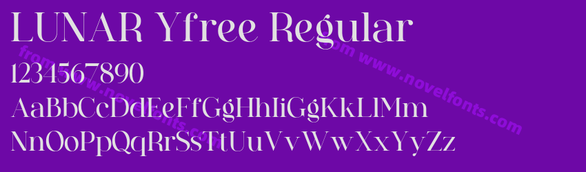 LUNAR Yfree RegularPreview LUNAR Yfree RegularPreview
