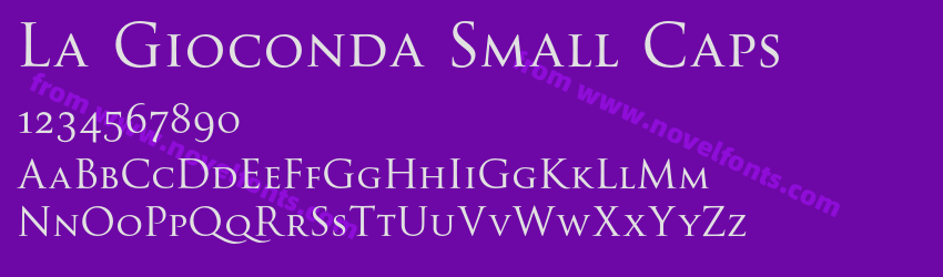 La Gioconda Small CapsPreview La Gioconda Small CapsPreview