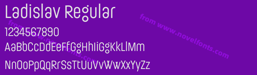 Ladislav RegularPreview Ladislav RegularPreview
