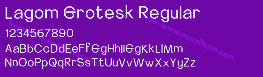 Lagom Grotesk RegularPreview Lagom Grotesk RegularPreview