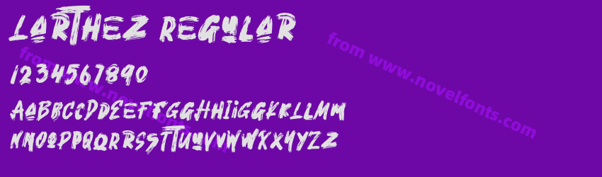 Larthez RegularPreview Larthez RegularPreview