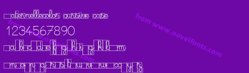 Maternellecolor cursive casePreview