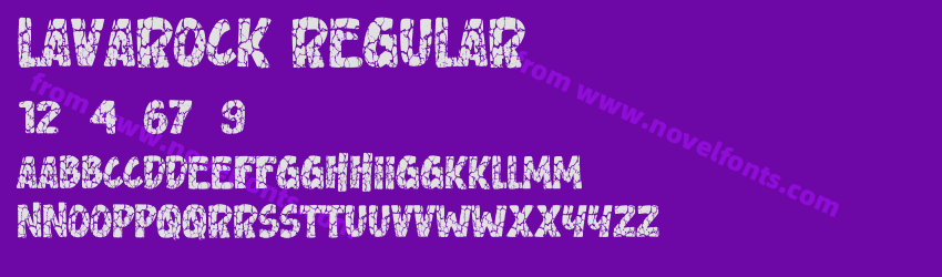 Lavarock RegularPreview Lavarock RegularPreview