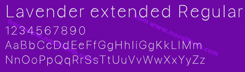 Lavender extended RegularPreview Lavender extended RegularPreview