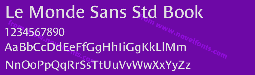 Le Monde Sans Std BookPreview Le Monde Sans Std BookPreview