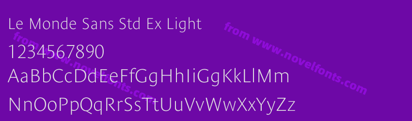 Le Monde Sans Std Ex LightPreview Le Monde Sans Std Ex LightPreview