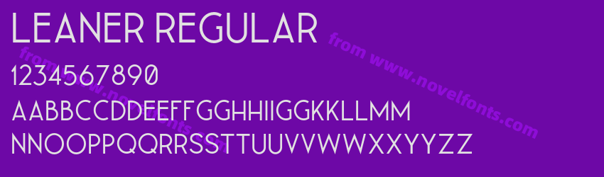 Leaner RegularPreview Leaner RegularPreview