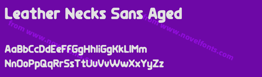 Leather Necks Sans AgedPreview Leather Necks Sans AgedPreview