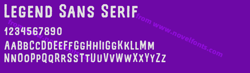 Legend Sans SerifPreview Legend Sans SerifPreview