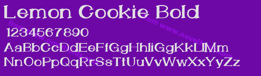 Lemon Cookie BoldPreview Lemon Cookie BoldPreview