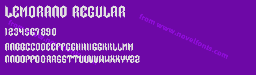 Lemorand RegularPreview Lemorand RegularPreview