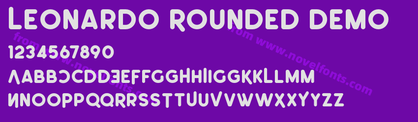 Leonardo Rounded DemoPreview Leonardo Rounded DemoPreview