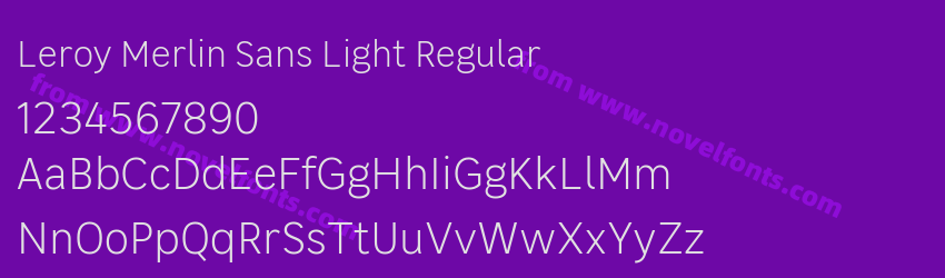 Leroy Merlin Sans Light RegularPreview Leroy Merlin Sans Light RegularPreview