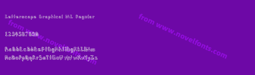 Letterscape Graphical ML RegularPreview Letterscape Graphical ML RegularPreview