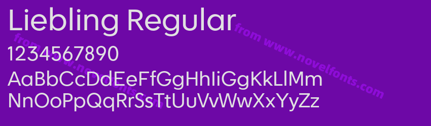 Liebling RegularPreview Liebling RegularPreview