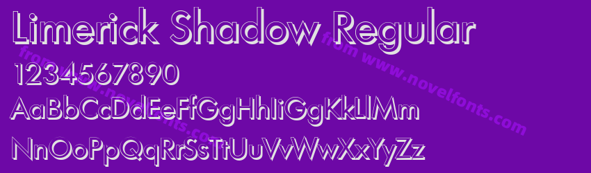 Limerick Shadow RegularPreview Limerick Shadow RegularPreview