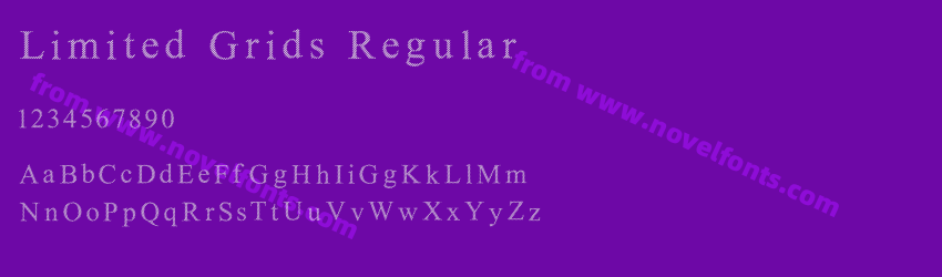 Limited Grids RegularPreview Limited Grids RegularPreview