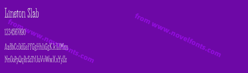 Lineton SlabPreview Lineton SlabPreview