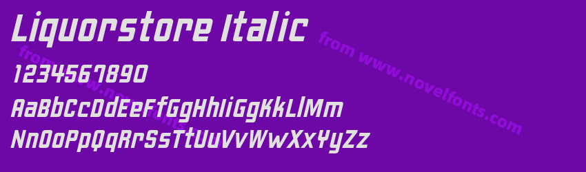 Liquorstore ItalicPreview Liquorstore ItalicPreview