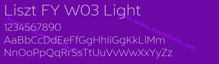 Liszt FY W03 LightPreview Liszt FY W03 LightPreview