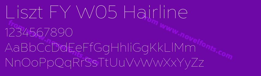 Liszt FY W05 HairlinePreview Liszt FY W05 HairlinePreview