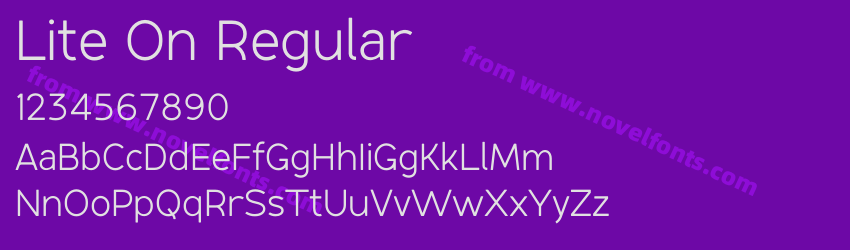 Lite On RegularPreview Lite On RegularPreview