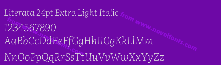 Literata 24pt Extra Light ItalicPreview Literata 24pt Extra Light ItalicPreview