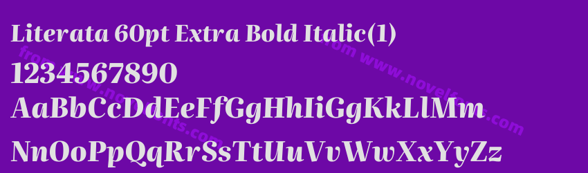 Literata 60pt Extra Bold Italic(1)Preview Literata 60pt Extra Bold Italic(1)Preview
