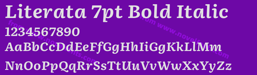 Literata 7pt Bold ItalicPreview Literata 7pt Bold ItalicPreview