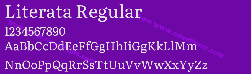Literata RegularPreview Literata RegularPreview