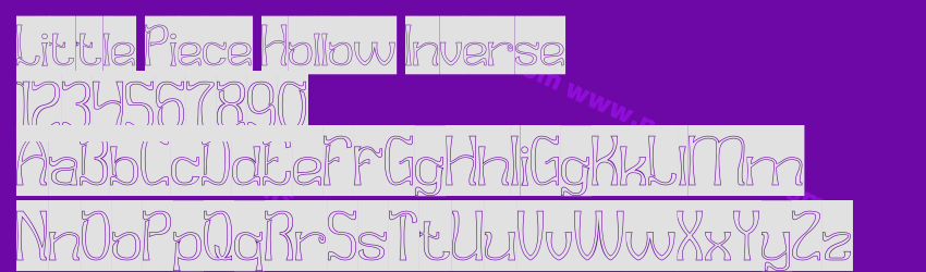 Little Piece Hollow InversePreview Little Piece Hollow InversePreview