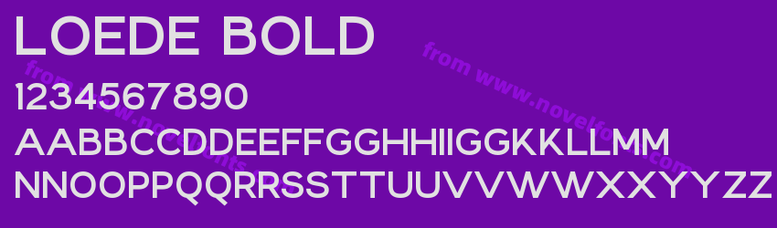 Loede BoldPreview Loede BoldPreview