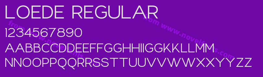 Loede RegularPreview Loede RegularPreview