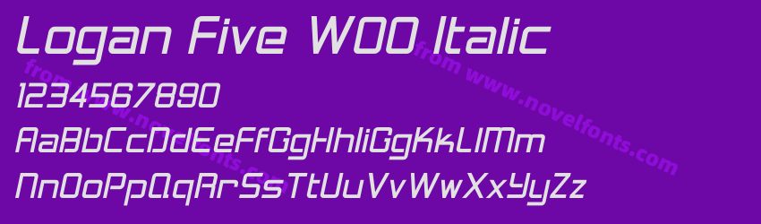 Logan Five W00 ItalicPreview Logan Five W00 ItalicPreview