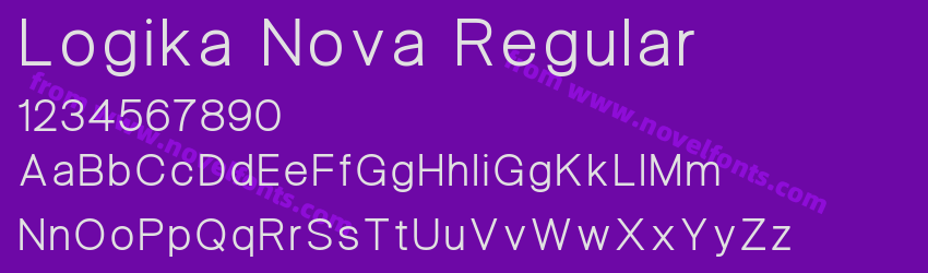 Logika Nova RegularPreview Logika Nova RegularPreview