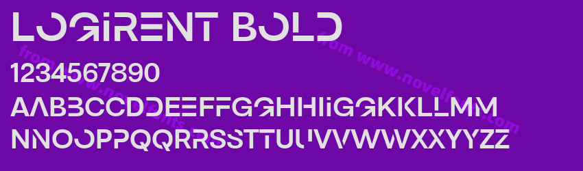Logirent BoldPreview Logirent BoldPreview