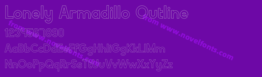 Lonely Armadillo OutlinePreview Lonely Armadillo OutlinePreview