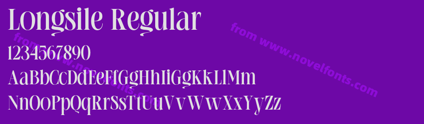 Longsile RegularPreview Longsile RegularPreview