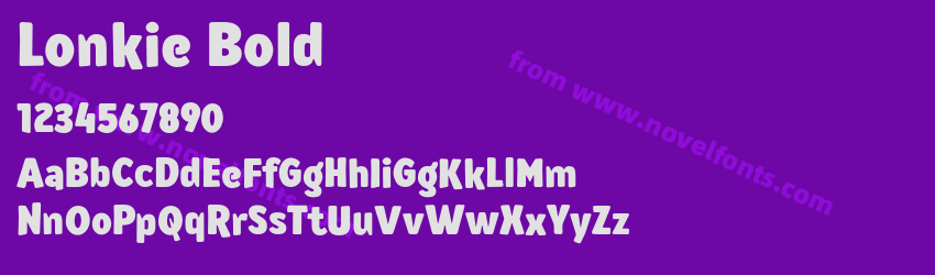 Lonkie BoldPreview Lonkie BoldPreview