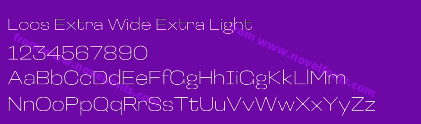 Loos Extra Wide Extra LightPreview Loos Extra Wide Extra LightPreview