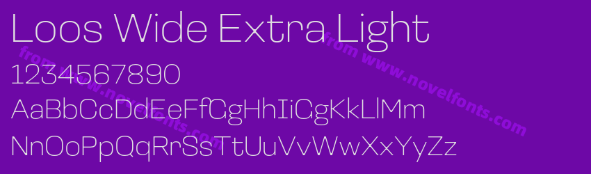 Loos Wide Extra LightPreview Loos Wide Extra LightPreview