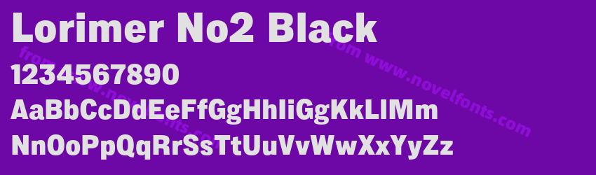 Lorimer No2 BlackPreview Lorimer No2 BlackPreview