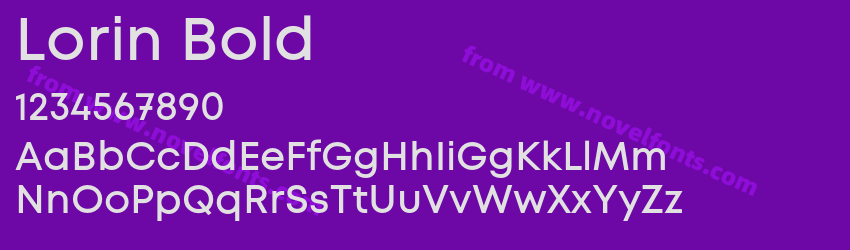 Lorin BoldPreview Lorin BoldPreview