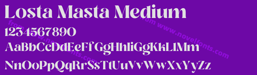 Losta Masta MediumPreview Losta Masta MediumPreview