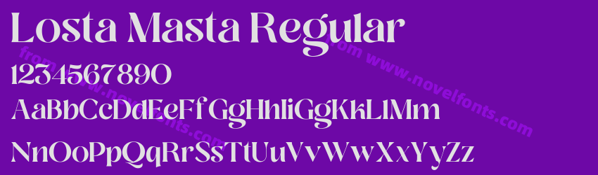 Losta Masta RegularPreview Losta Masta RegularPreview