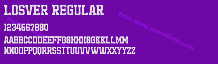 Losver RegularPreview Losver RegularPreview