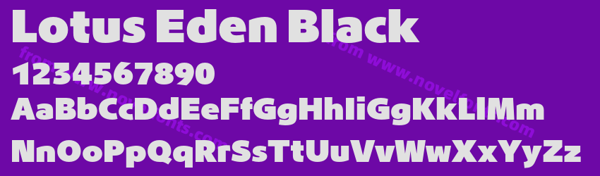 Lotus Eden BlackPreview Lotus Eden BlackPreview