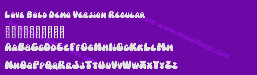 Love Bold Demo Version RegularPreview Love Bold Demo Version RegularPreview