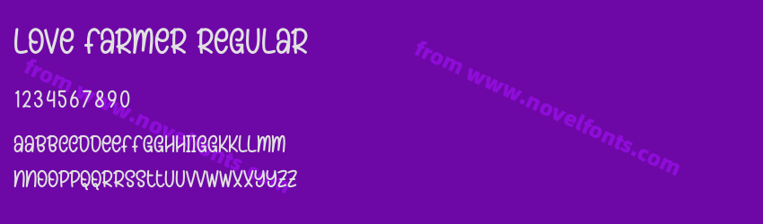 Love Farmer RegularPreview Love Farmer RegularPreview