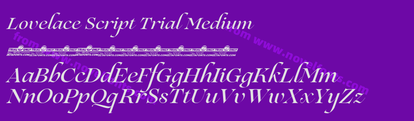 Lovelace Script Trial MediumPreview Lovelace Script Trial MediumPreview